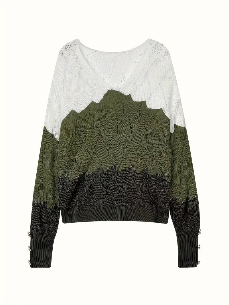 Keira | Cozy Chic Wave Knit Sweater