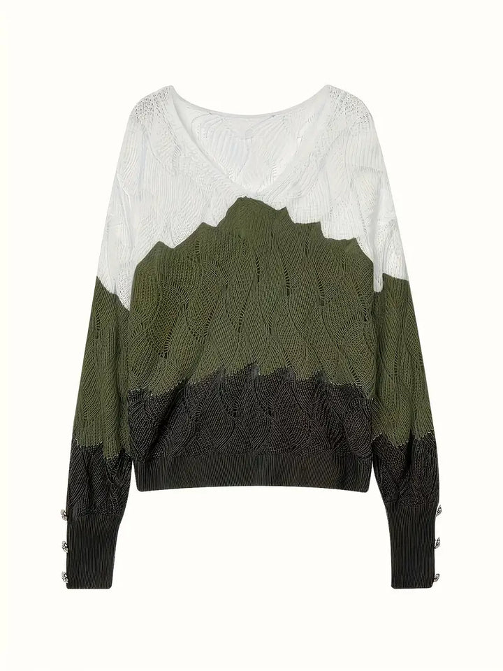 Keira | Cozy Chic Wave Knit Sweater
