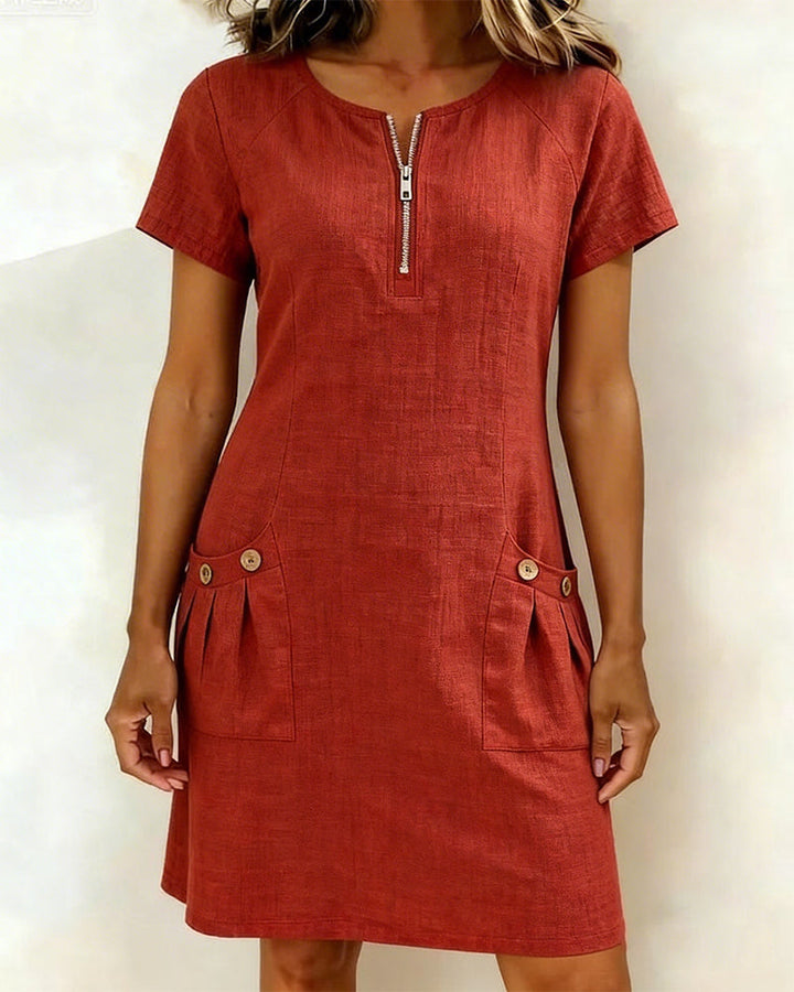Leliana Elegant Everyday Dress detail