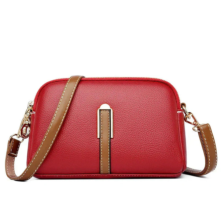 Mykaella | Compact Soft Leather Shoulder Bag