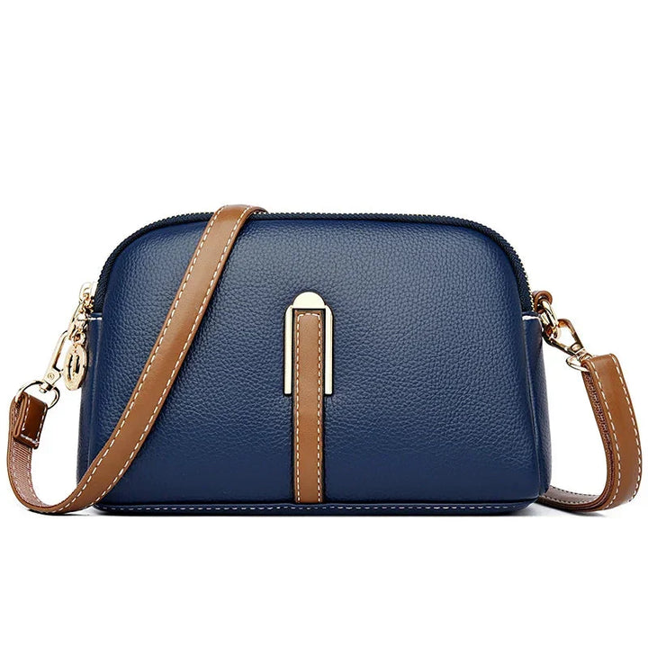 Mykaella | Compact Soft Leather Shoulder Bag