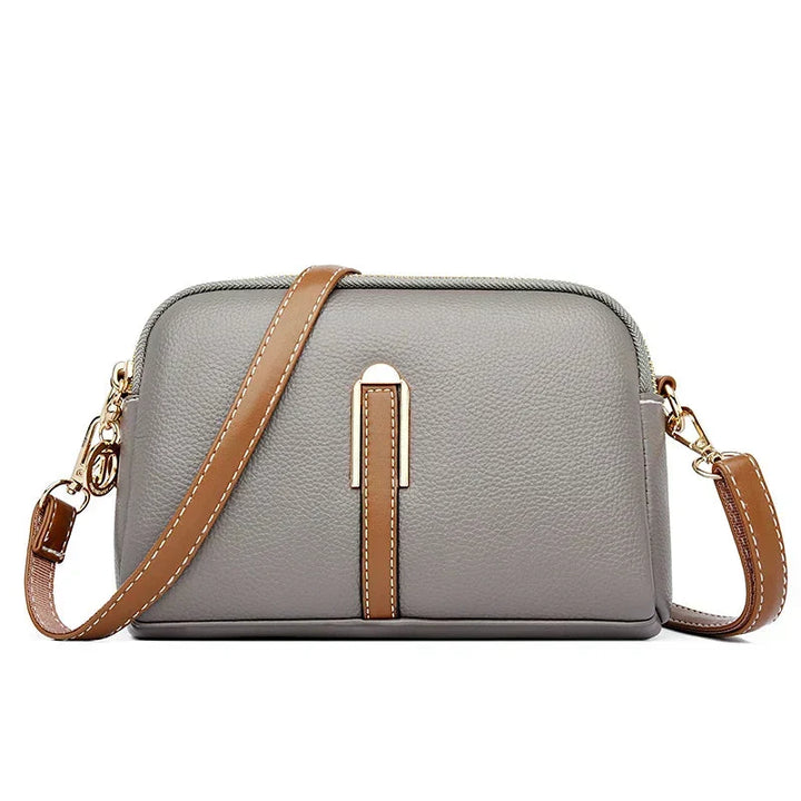 Mykaella | Compact Soft Leather Shoulder Bag