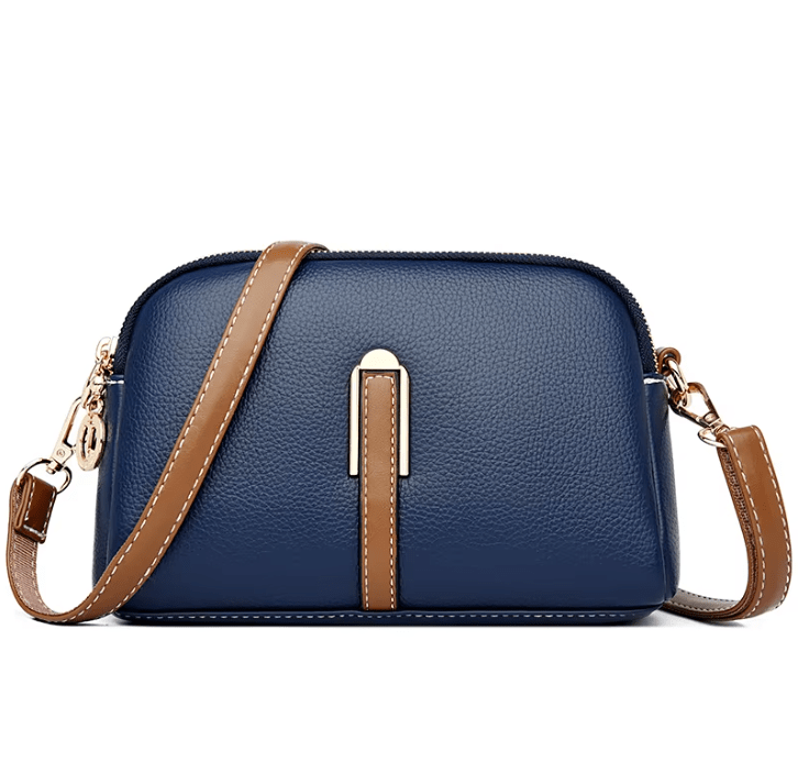 Mykaella | Compact Soft Leather Shoulder Bag
