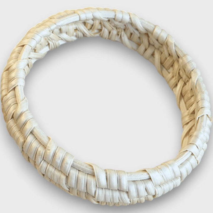 Simranjit | Braided Rattan Bracelet