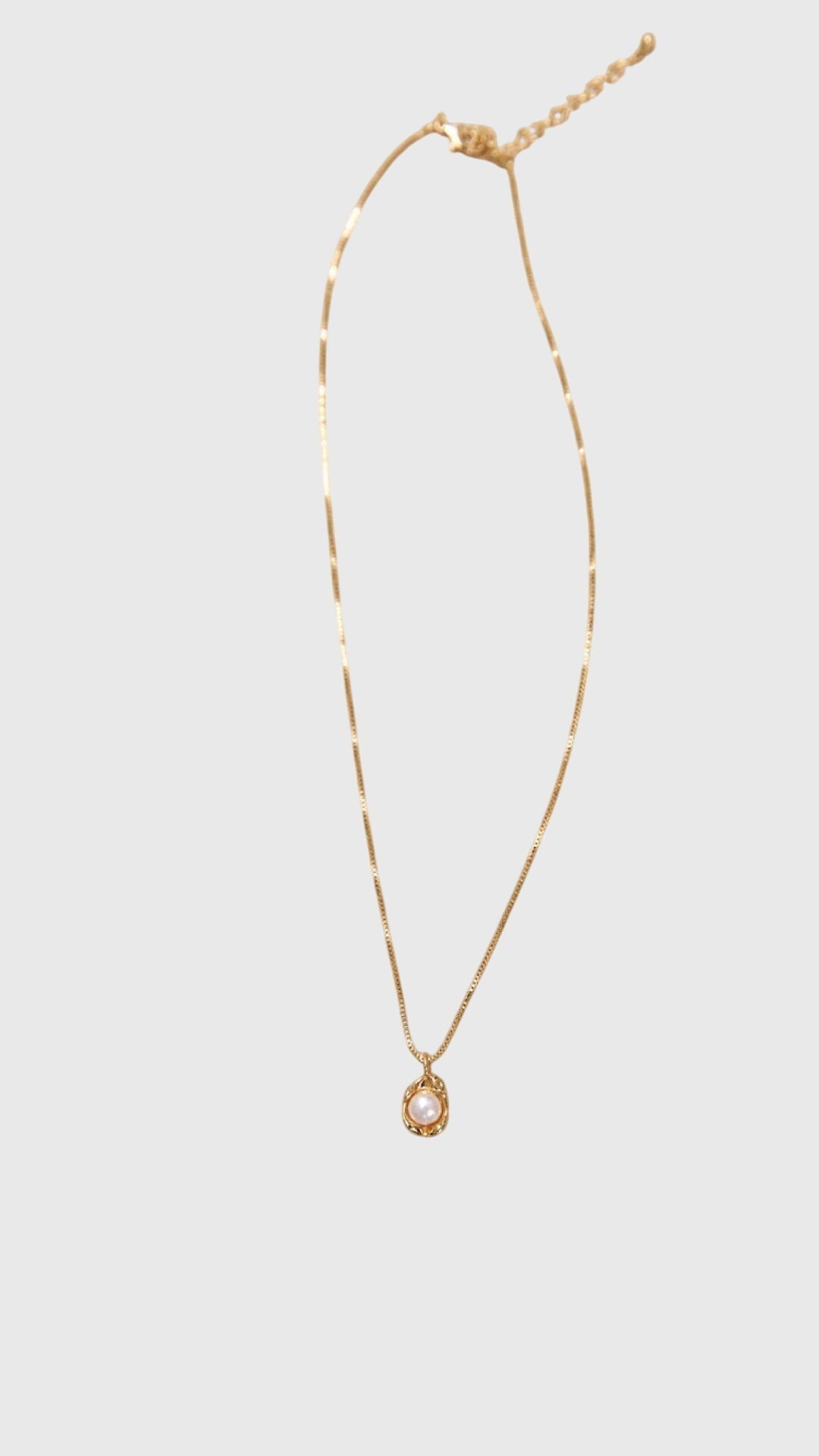 Zoelie | Gold-Plated Pearl Necklace