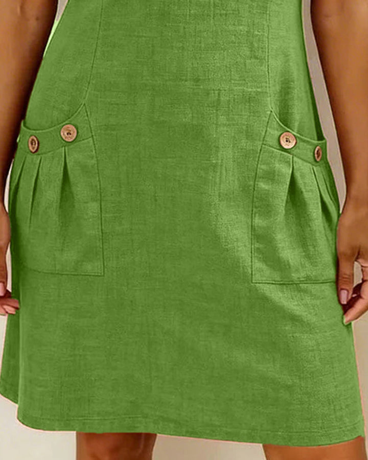 Leliana Elegant Everyday Dress detail