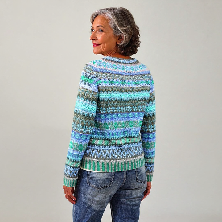 Betty | Striped Knit Sweater