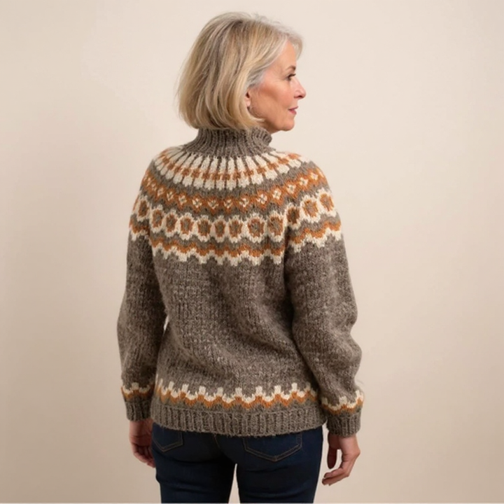 Juanita | Fair Isle Knit Sweater