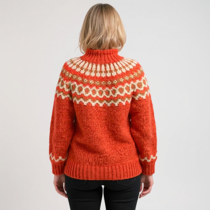Juanita | Fair Isle Knit Sweater