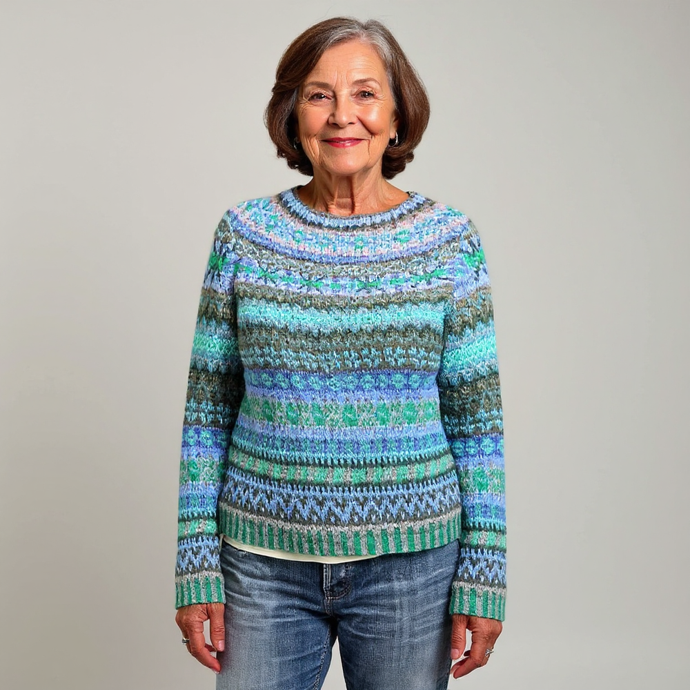 Betty | Striped Knit Sweater