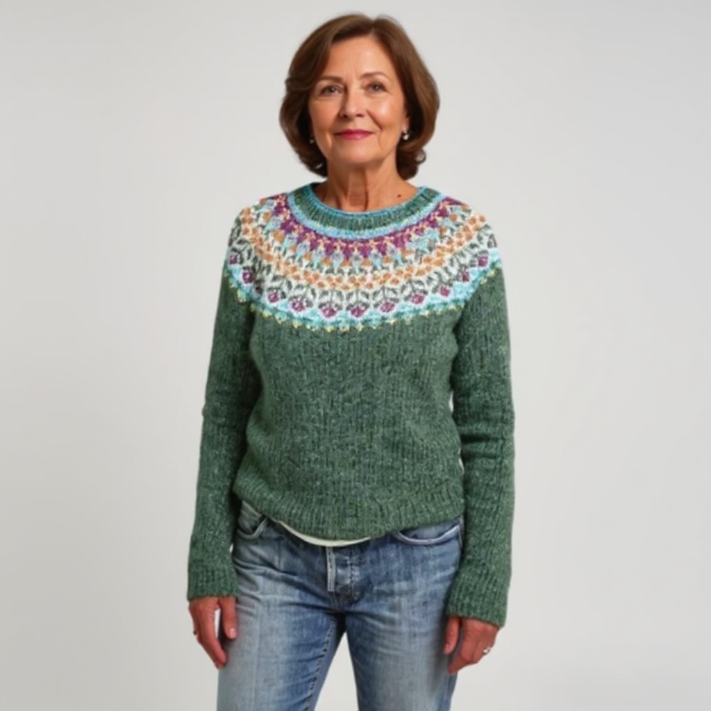 Doris | Fair Isle Knit Sweater