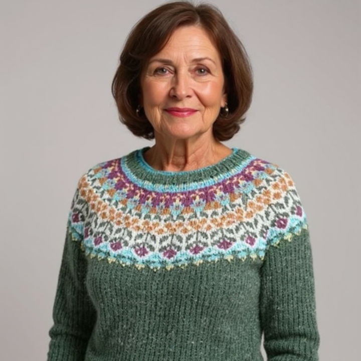 Doris | Fair Isle Knit Sweater