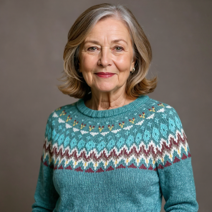 Santina | Nordic Knit Fairisle Sweater
