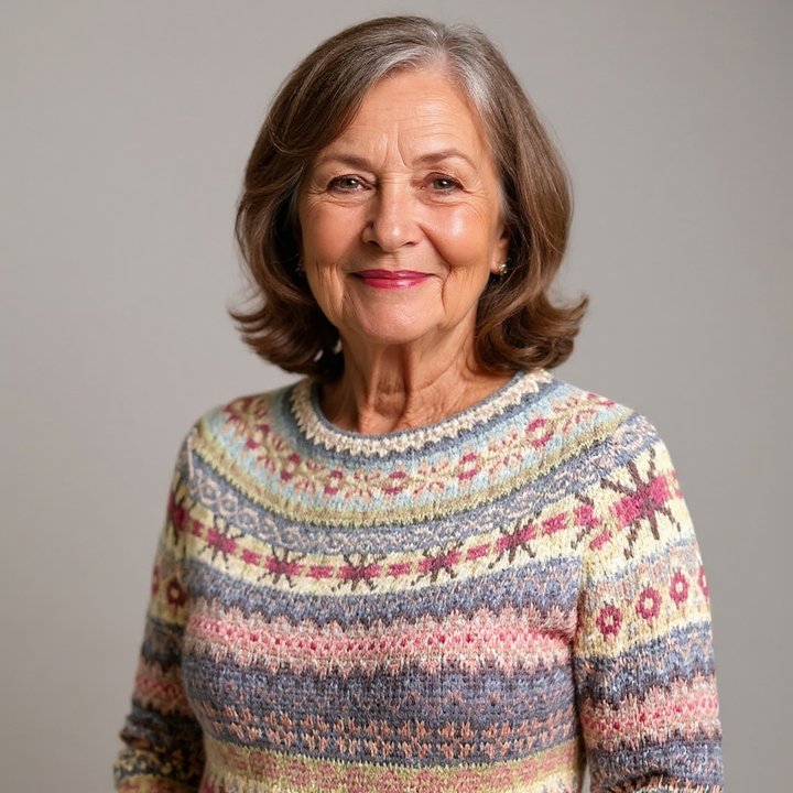 Maelly | Fair Isle Knit Sweater