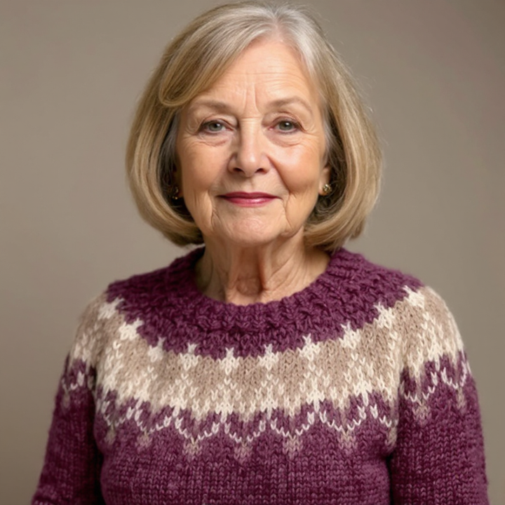Bruna | Nordic Fair Isle Knit Sweater