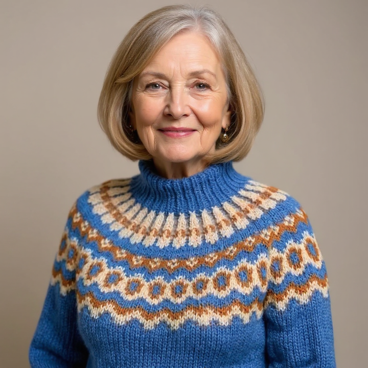 Juanita | Fair Isle Knit Sweater