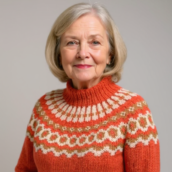 Juanita | Fair Isle Knit Sweater