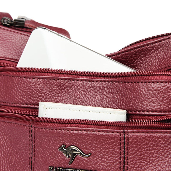 Chevy | Designer Multi-Layer Crossbody Bag