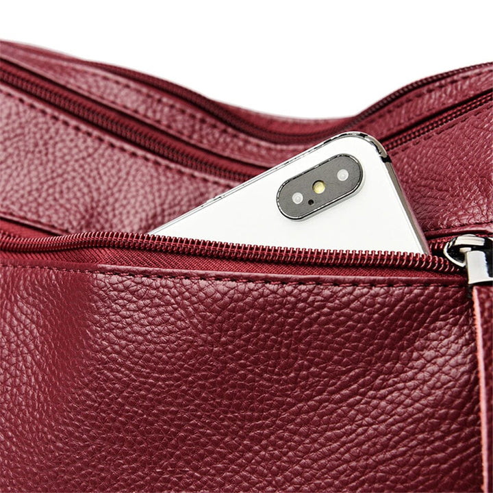 Chevy | Designer Multi-Layer Crossbody Bag