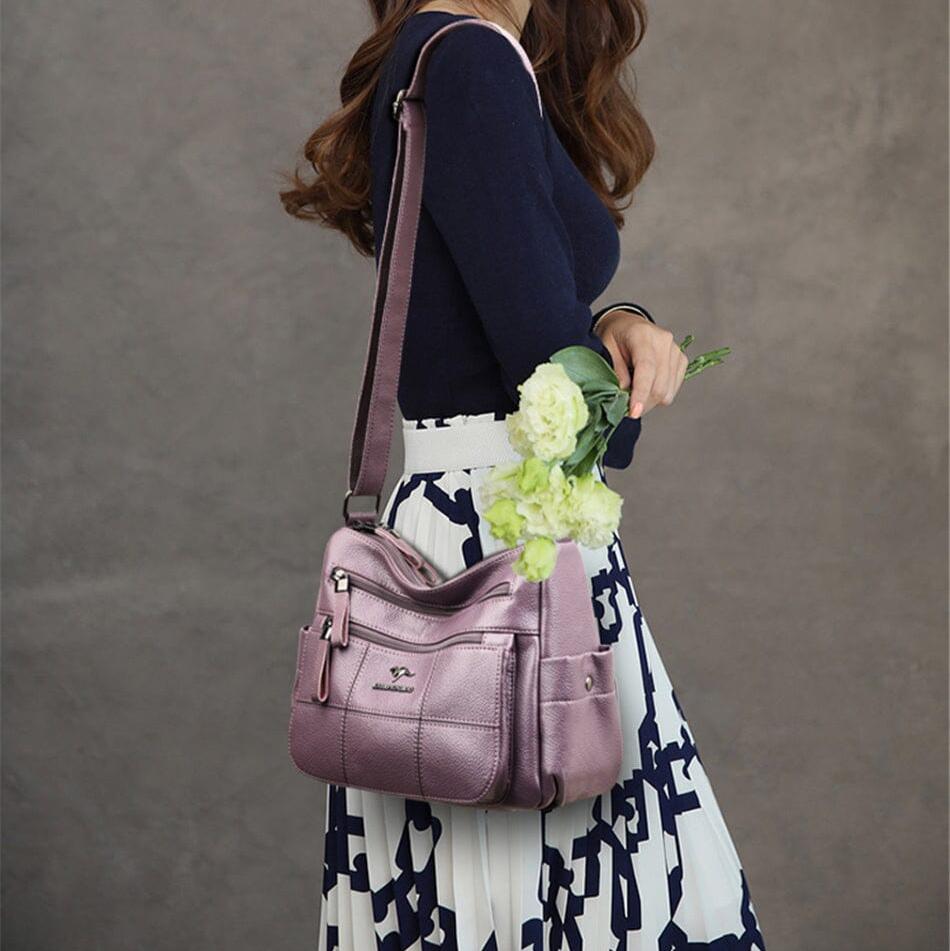 Chevy | Designer Multi-Layer Crossbody Bag