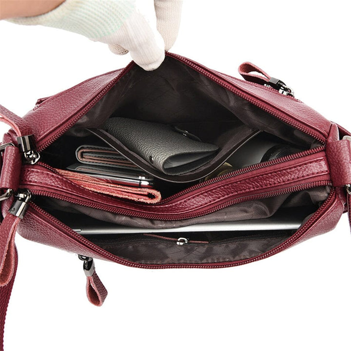 Chevy | Designer Multi-Layer Crossbody Bag