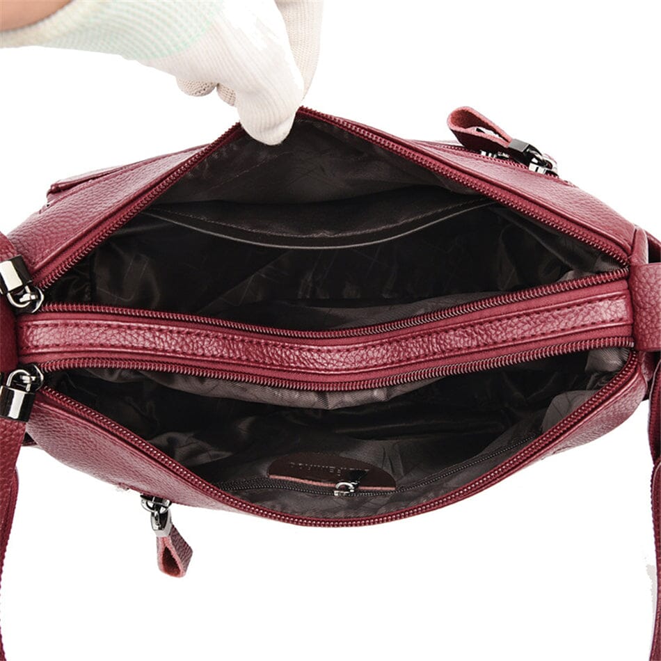 Chevy | Designer Multi-Layer Crossbody Bag