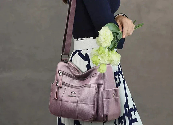Chevy | Designer Multi-Layer Crossbody Bag