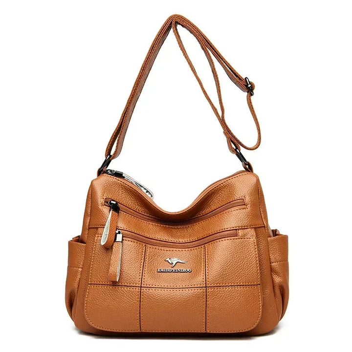 Chevy | Designer Multi-Layer Crossbody Bag