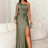 Samantha | Elegant One-Shoulder Evening Dress