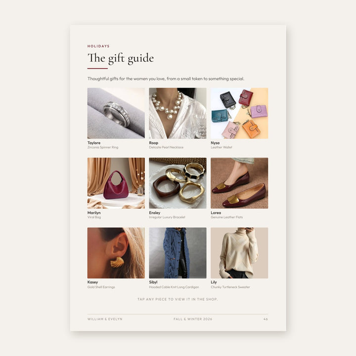 The holiday gift guide