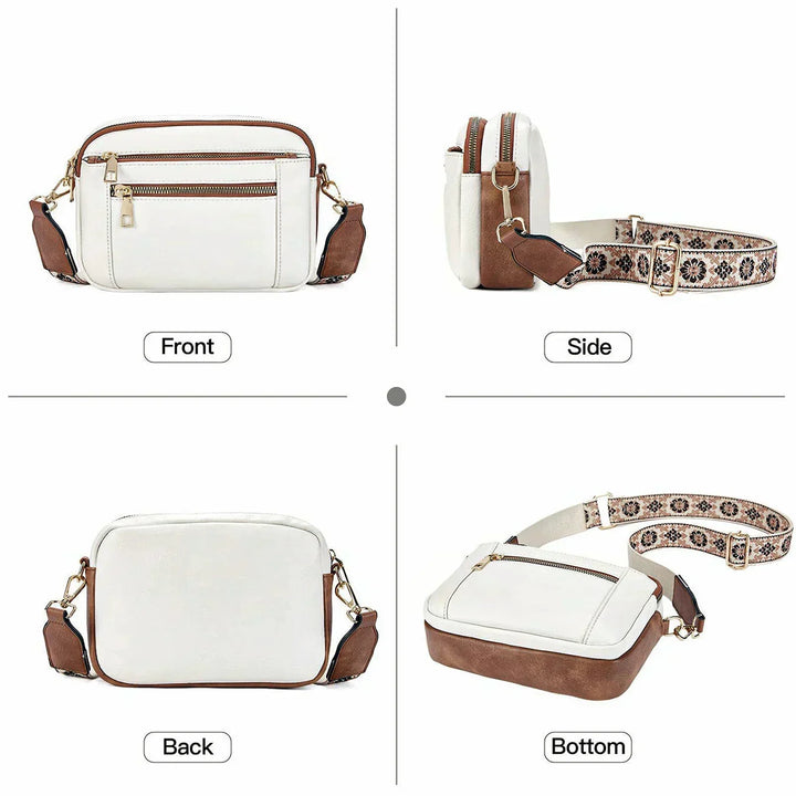 Reyna | Adjustable Colorful Strap Crossbody Bag