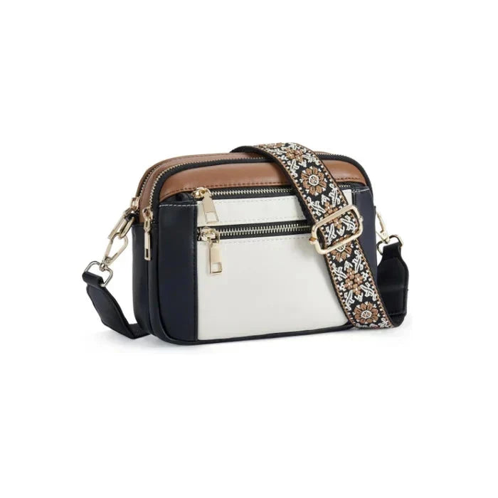 Reyna | Adjustable Colorful Strap Crossbody Bag
