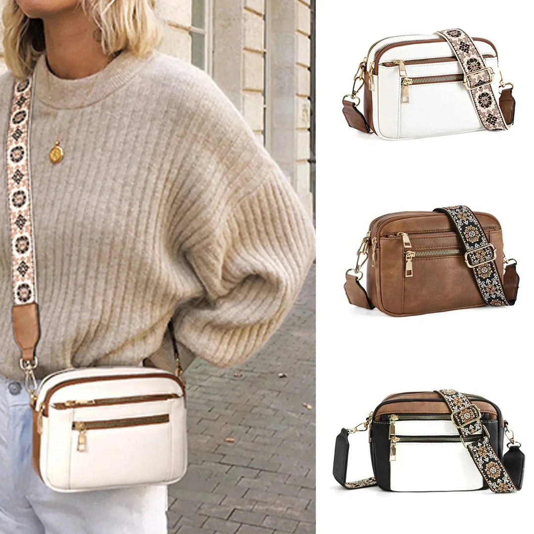 Reyna | Adjustable Colorful Strap Crossbody Bag