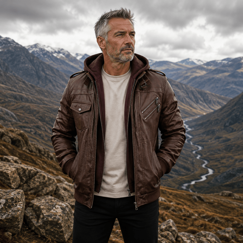 Charles | Leather Jacket