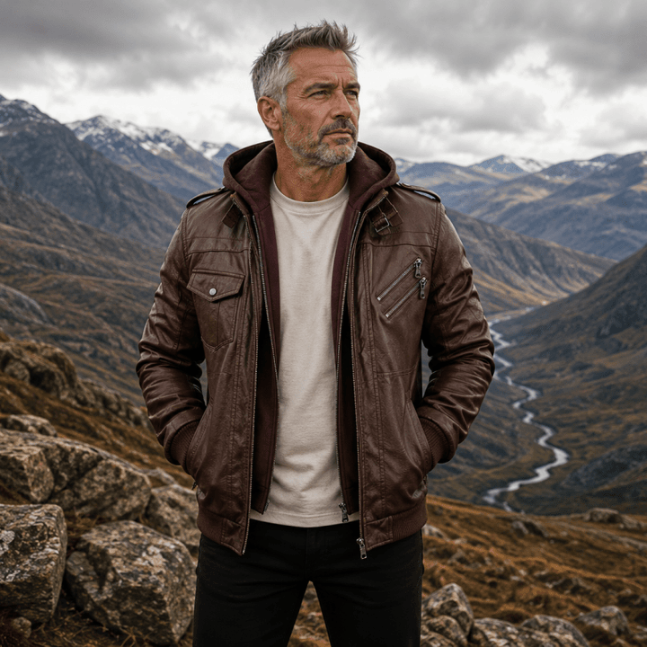 Charles | Leather Jacket