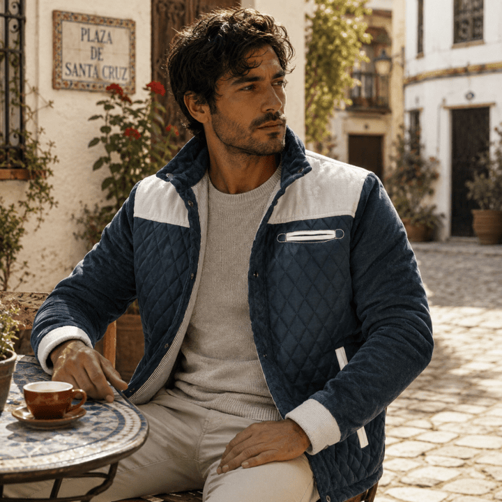 Simon | Lined Quilted Jacket