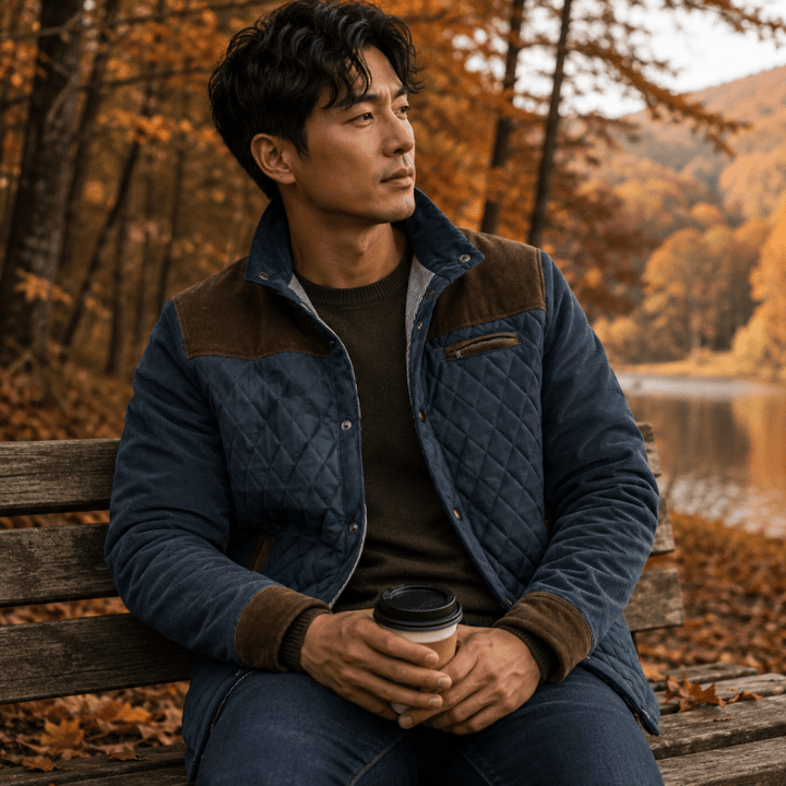 Simon | Lined Quilted Jacket
