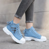 Anya | Bottines baskets à plateforme à lacets