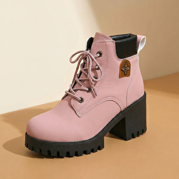 Anaika | Lightweight Chunky Platform Combat Boot