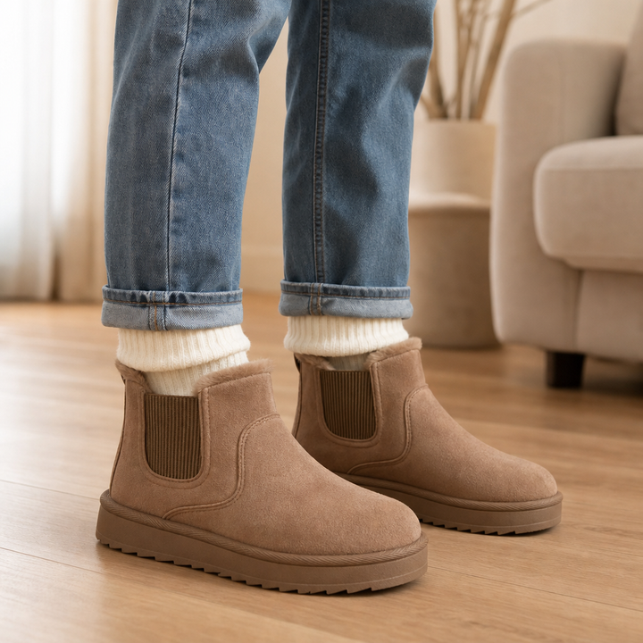 Havanna | Bottes d'hiver à enfiler doublées en fourrure
