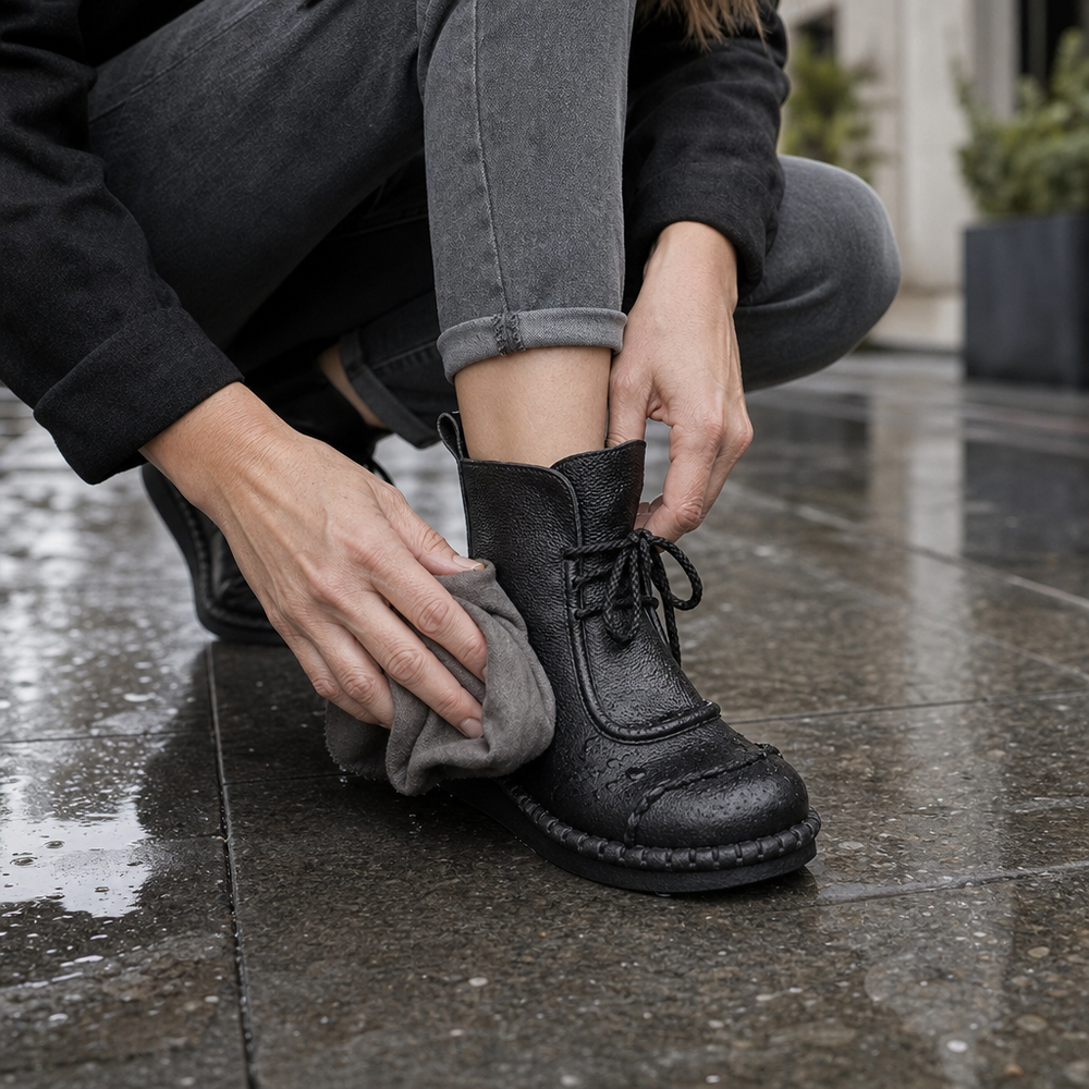 Patrice | Block-Heel Ankle Boots