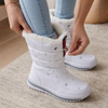 Julie-Pier | Snowflake-Print Plush-Lined Winter Boots