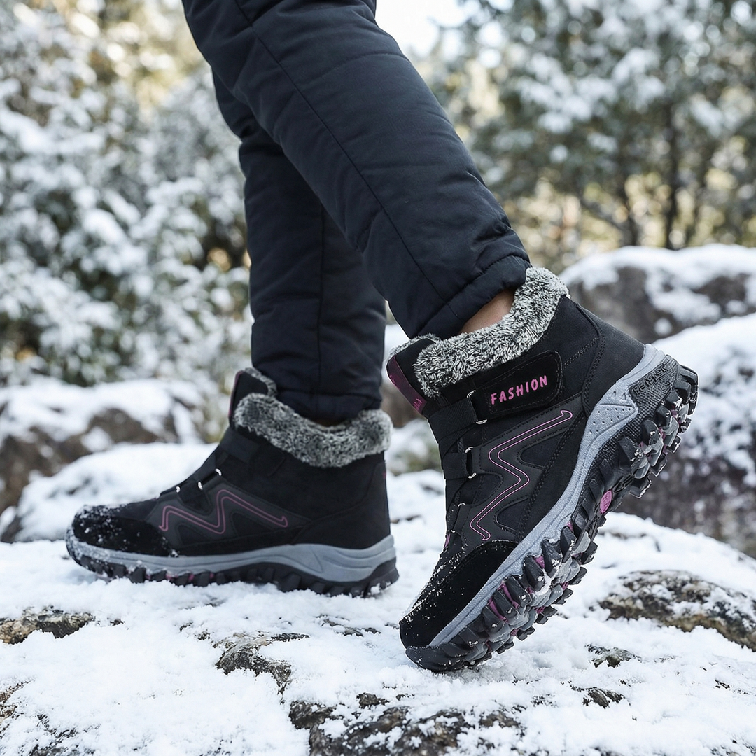 Nour | Bottines d'hiver doublées en fourrure