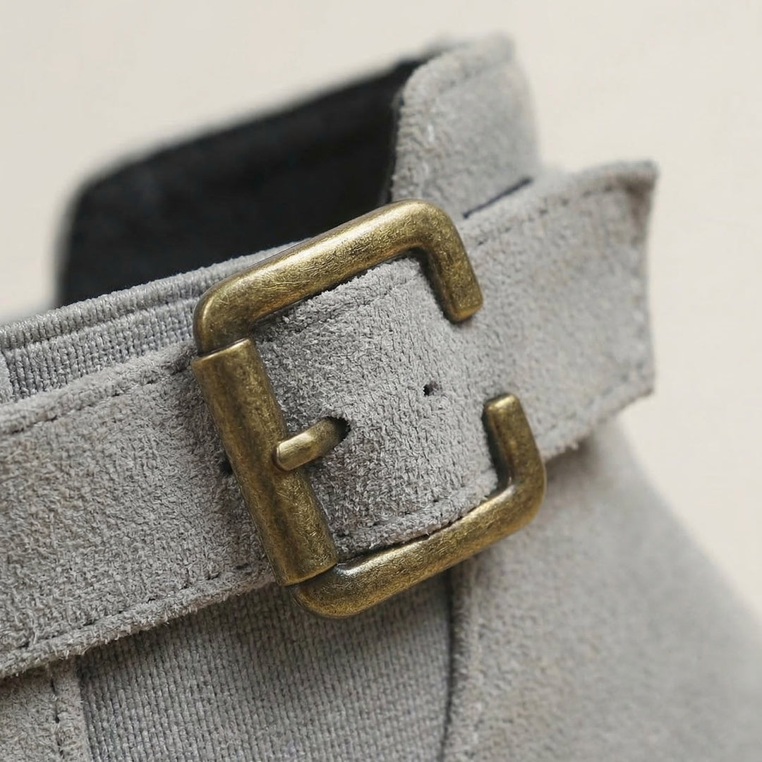 Caelin | Bottines à petits talons sans lacets