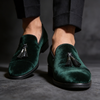 Parker | Classic Velvet Tassel Loafers