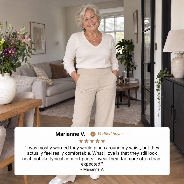 Sanne | High-Waisted Stretch Pants
