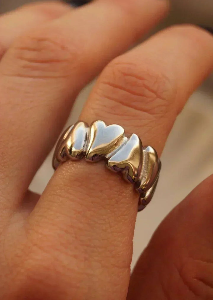 Aisha | Wrap Heart Ring