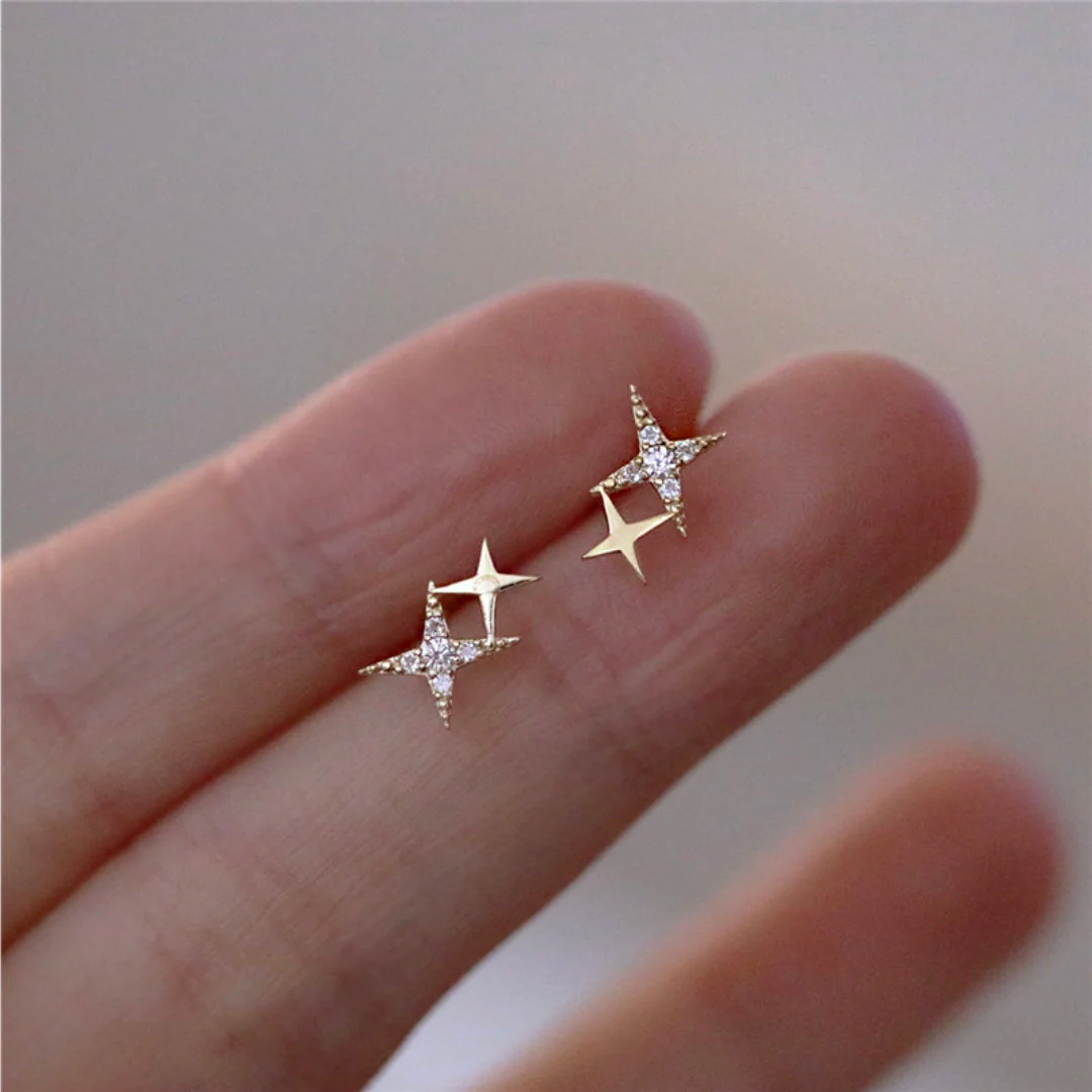 Mankirat | Shimmering Star Earrings