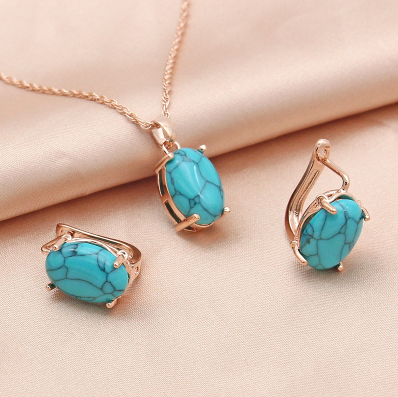 Wrenn | Vintage Earrings + Necklace