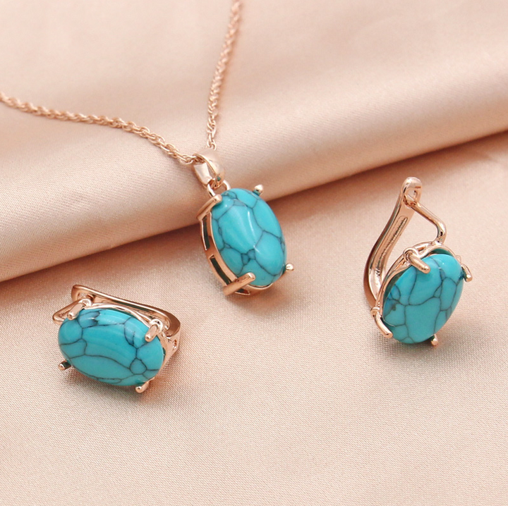 Wrenn | Vintage Earrings + Necklace